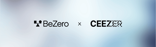 BeZero x CEEZER logos